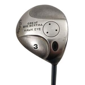 Callaway Great Big Bertha Hawkeye Women’s 3-Wood Gems UL Ladies RH 42.5" FAIR